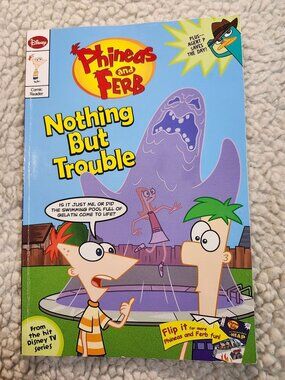 Phineas and Ferb Nothing But Trouble Comic Reader Disney XD Paperback 2010